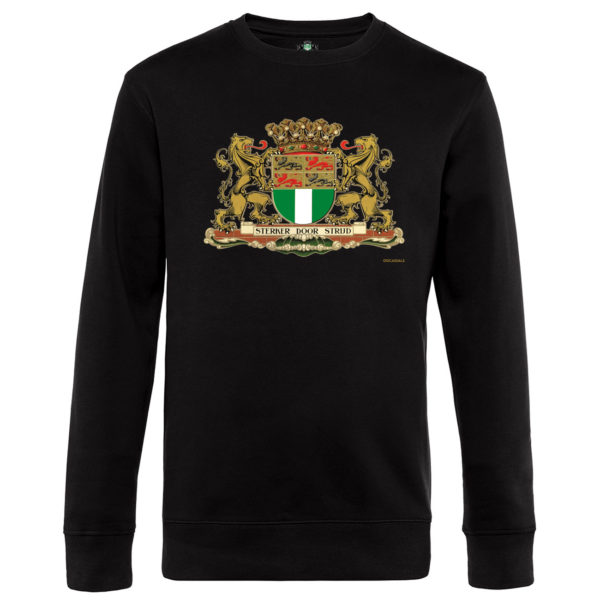 010 CASUALS SWEATER STADSWAPEN (AUTHENTIC) black