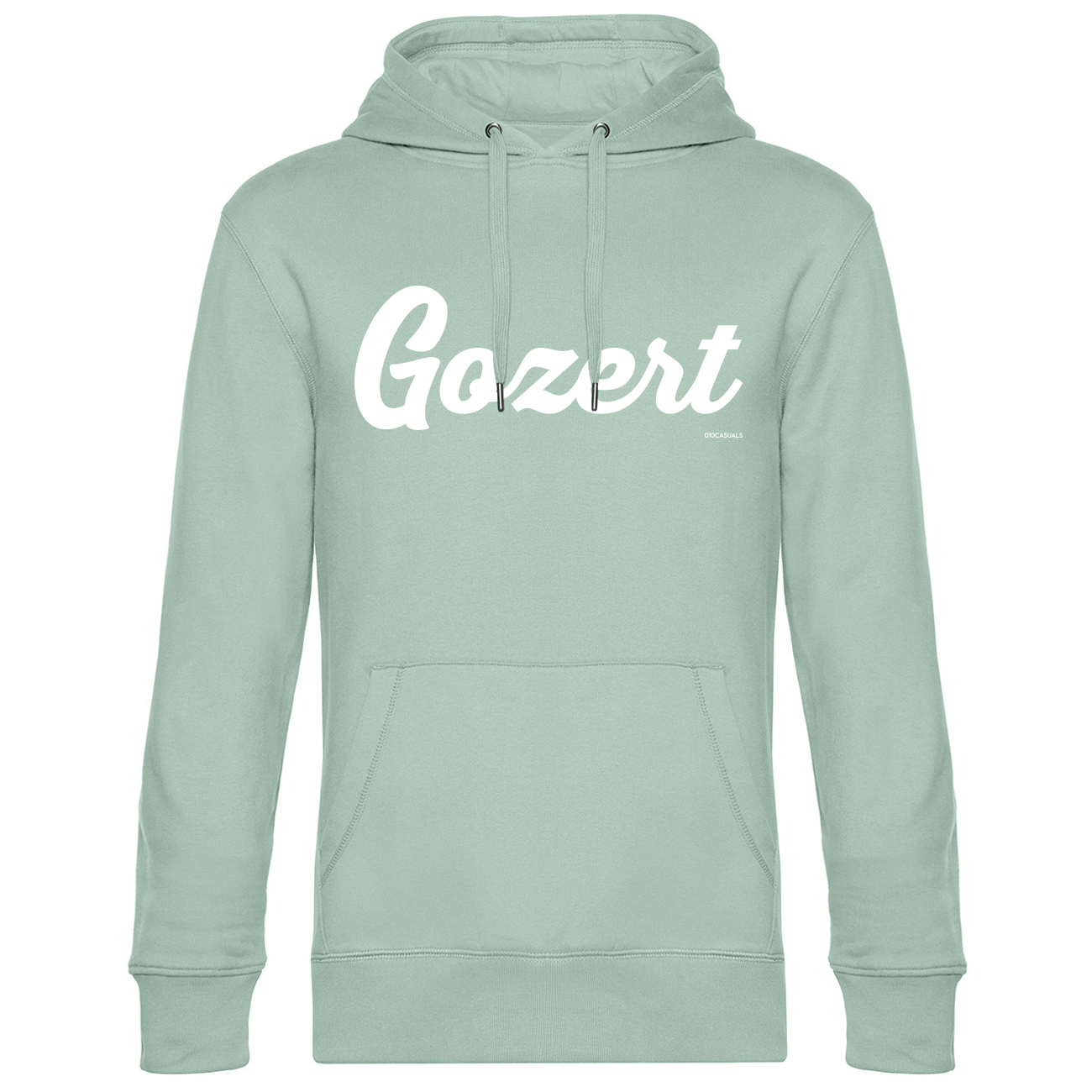 010 CASUALS HOODIE GOZERT aqua green