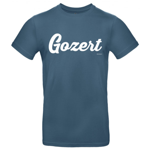 010 CASUALS ROTTERDAM T-SHIRT GOZERT (ORIGINAL) stone blue