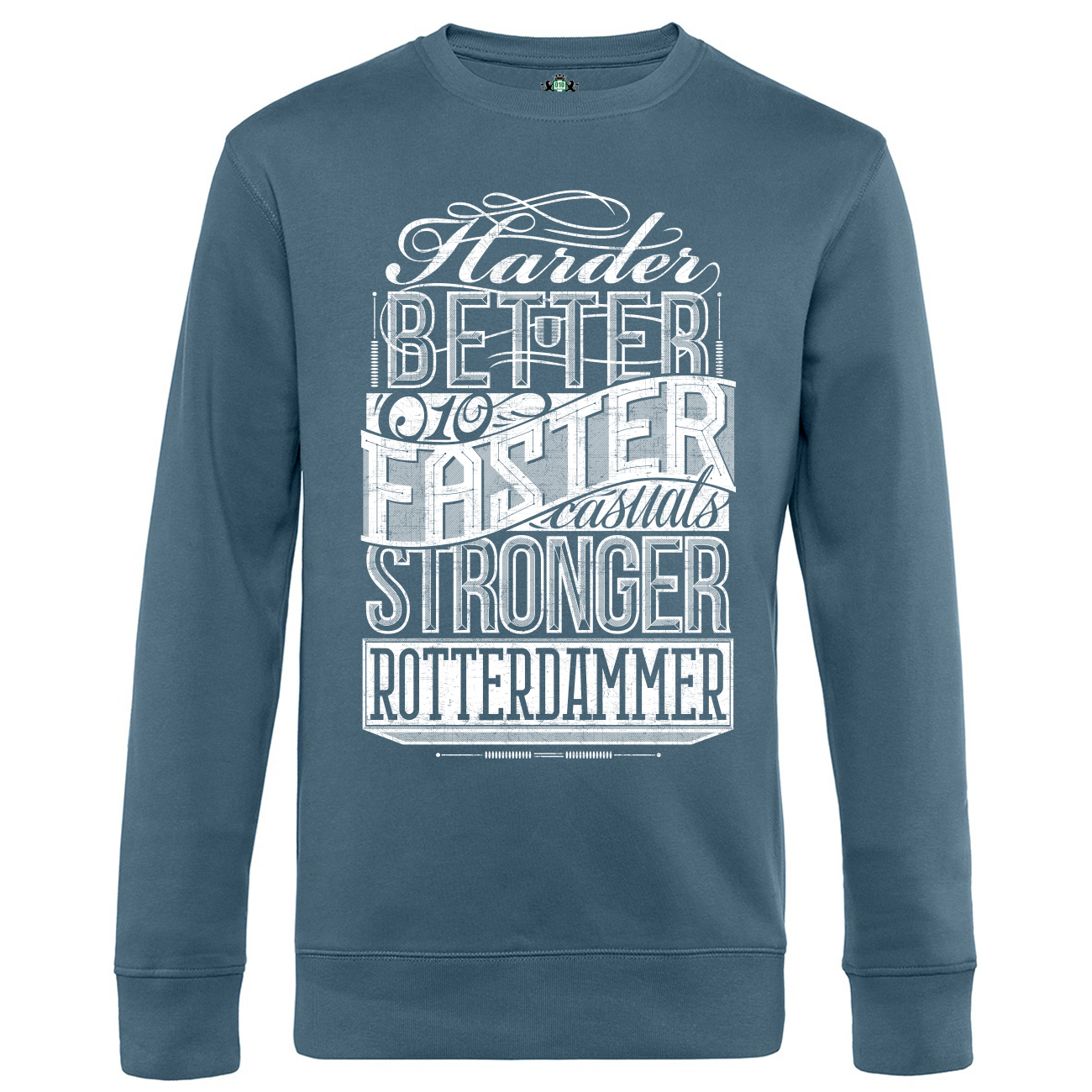 010 CASUALS SWEATER HARDER BETTER nordic blue