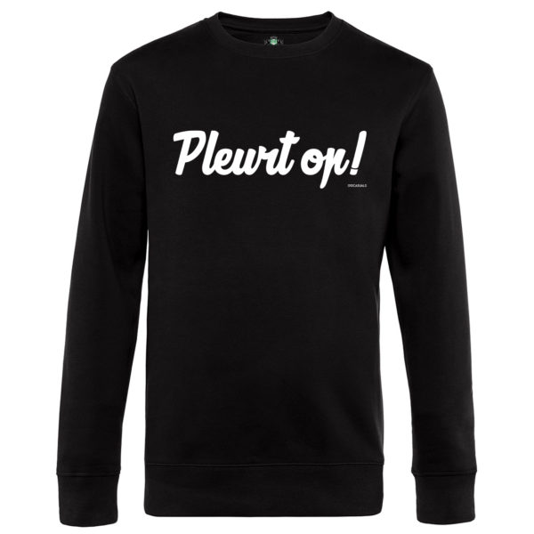 010 CASUALS SWEATER PLEURT OP! black