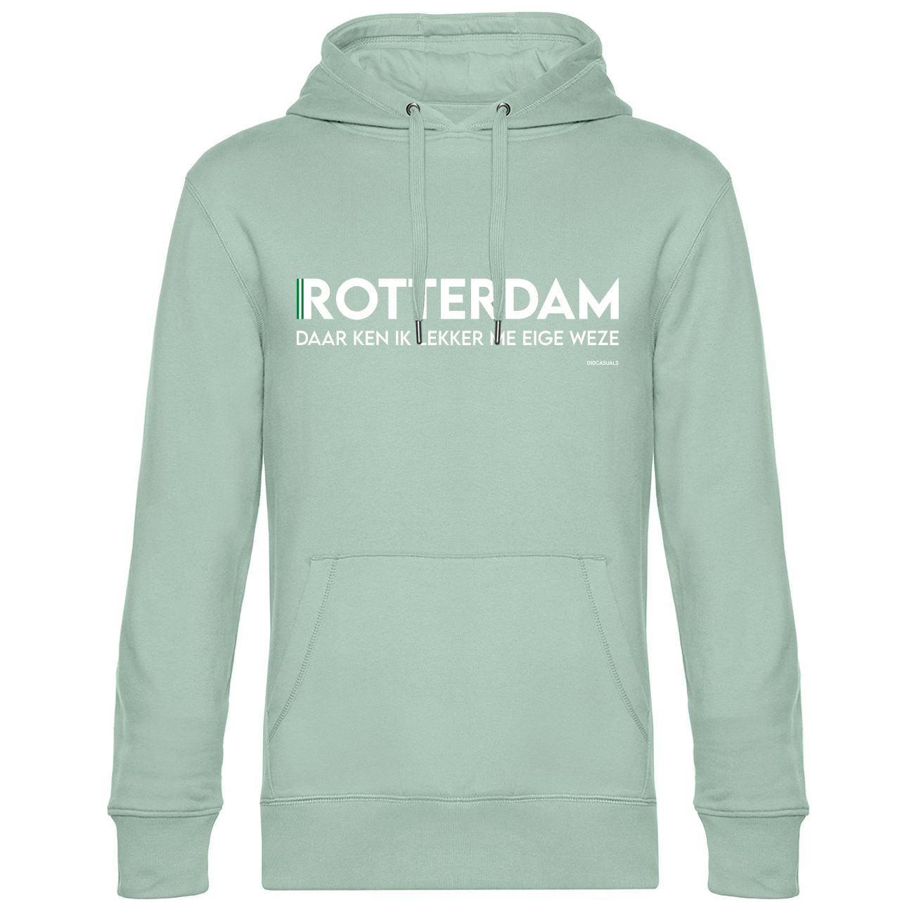 010 CASUALS HOODIE LEKKER ME EIGE WEZE aqua green