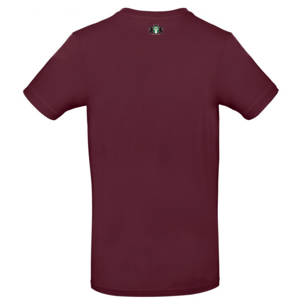 010 CASUALS ROTTERDAM T-SHIRT STADSWAPEN (AUTHENTIC) burgundy