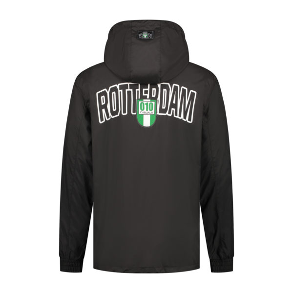 010 CASUALS ROTTERDAM PULL-OVER WINDJACK ARCH & SHIELD BLACK - Afbeelding 3