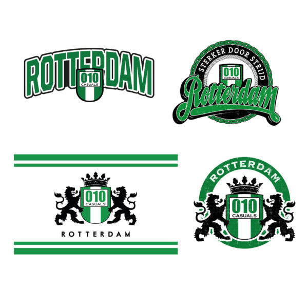 010 CASUALS ROTTERDAM STICKER SET